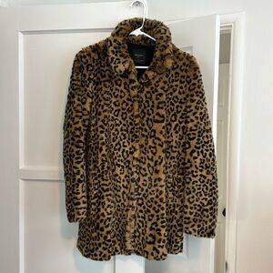 Zara Leopard Coat